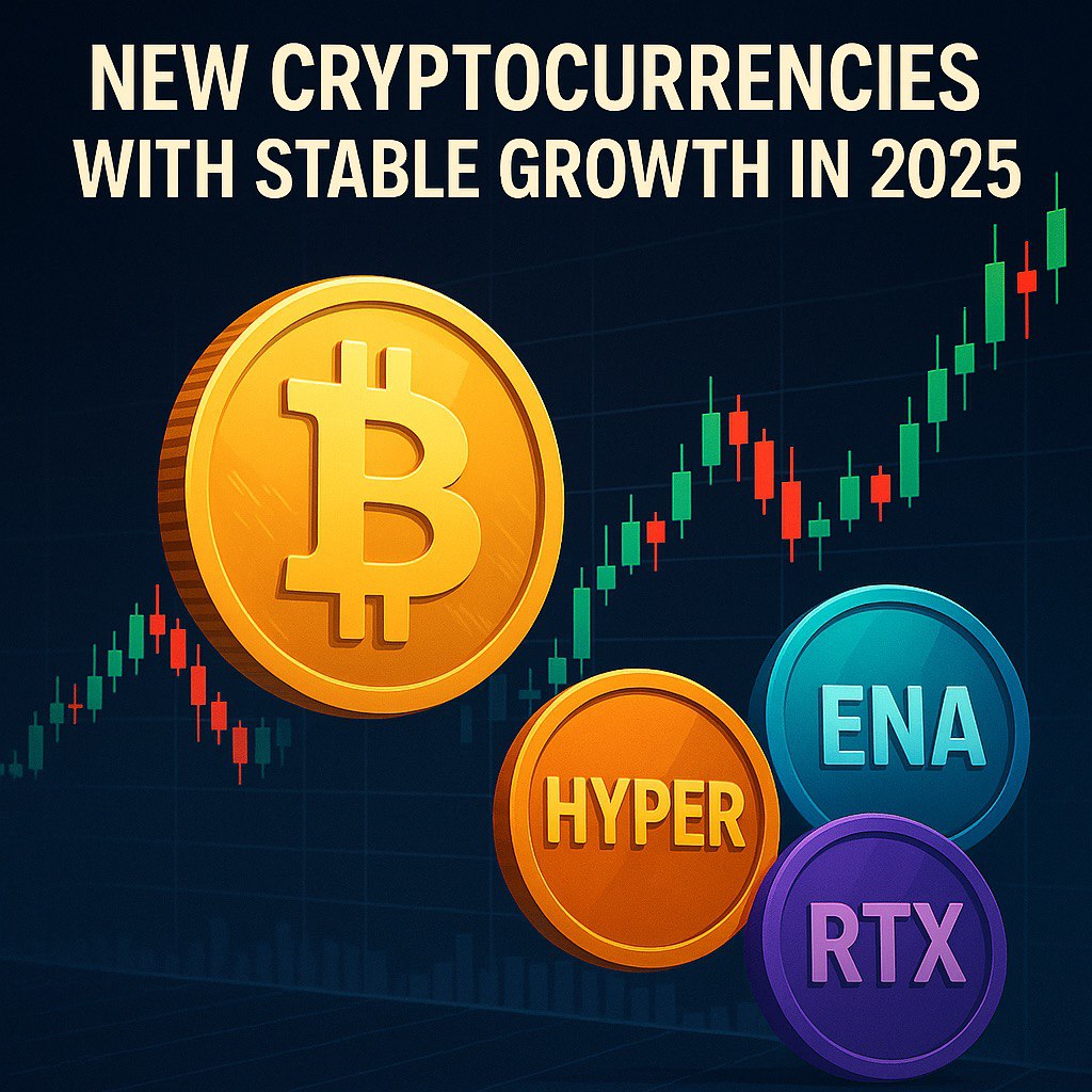 New Cryptocurrencies with Stable Growth in 2025