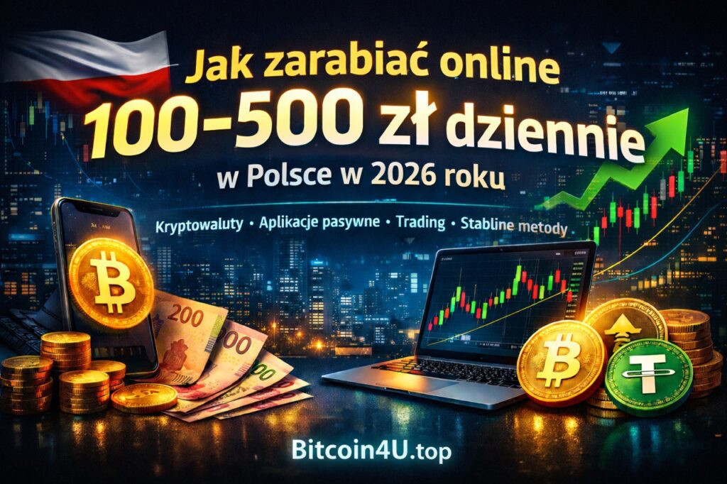 zarabiać 100–500 zł dziennie online w Polsce